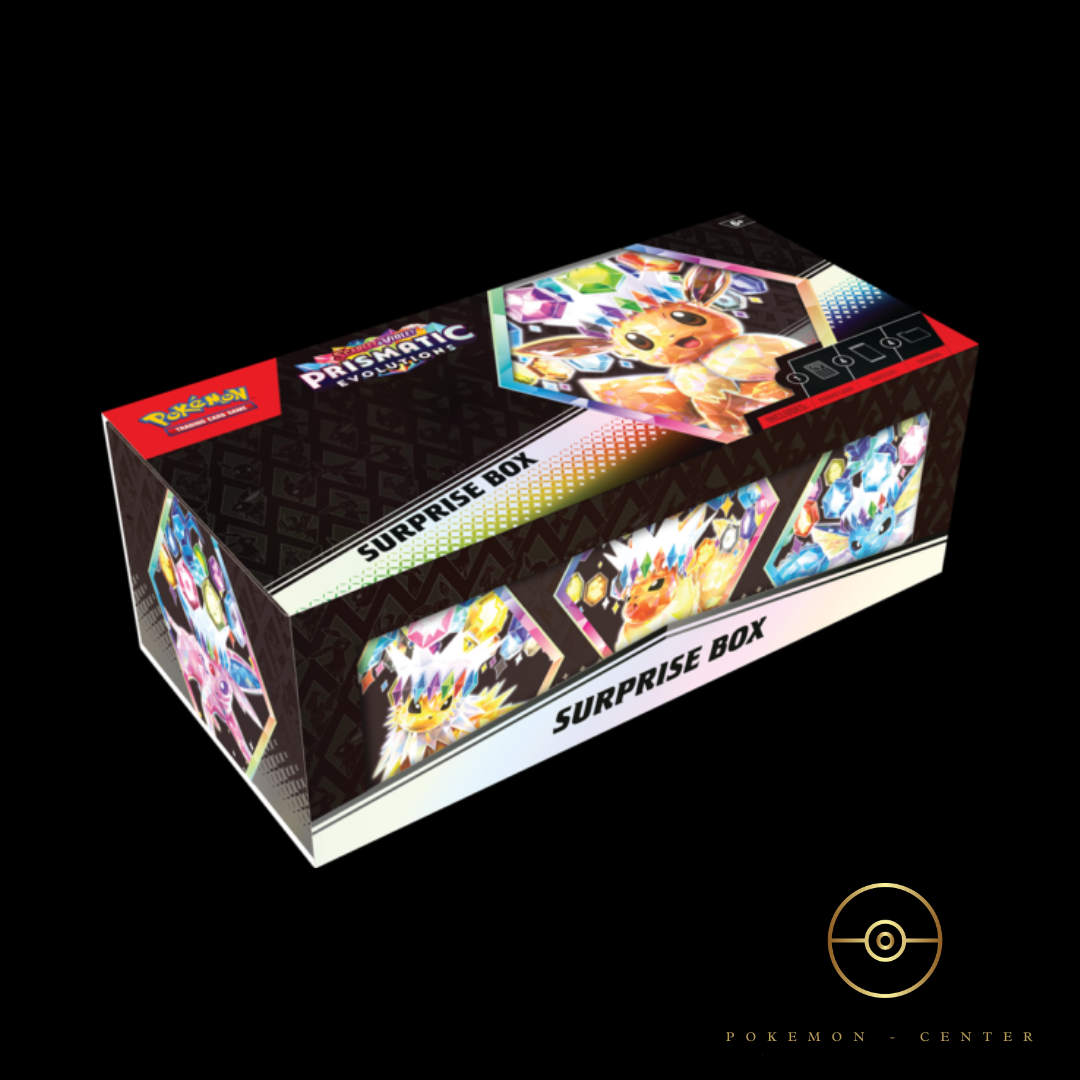 Pokémon Scarlet & Violet Prismatic Evolutions Surprise Box