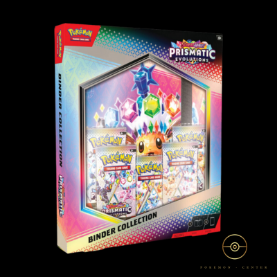 Pokémon Scarlet & Violet Prismatic Evolutions Binder Collection