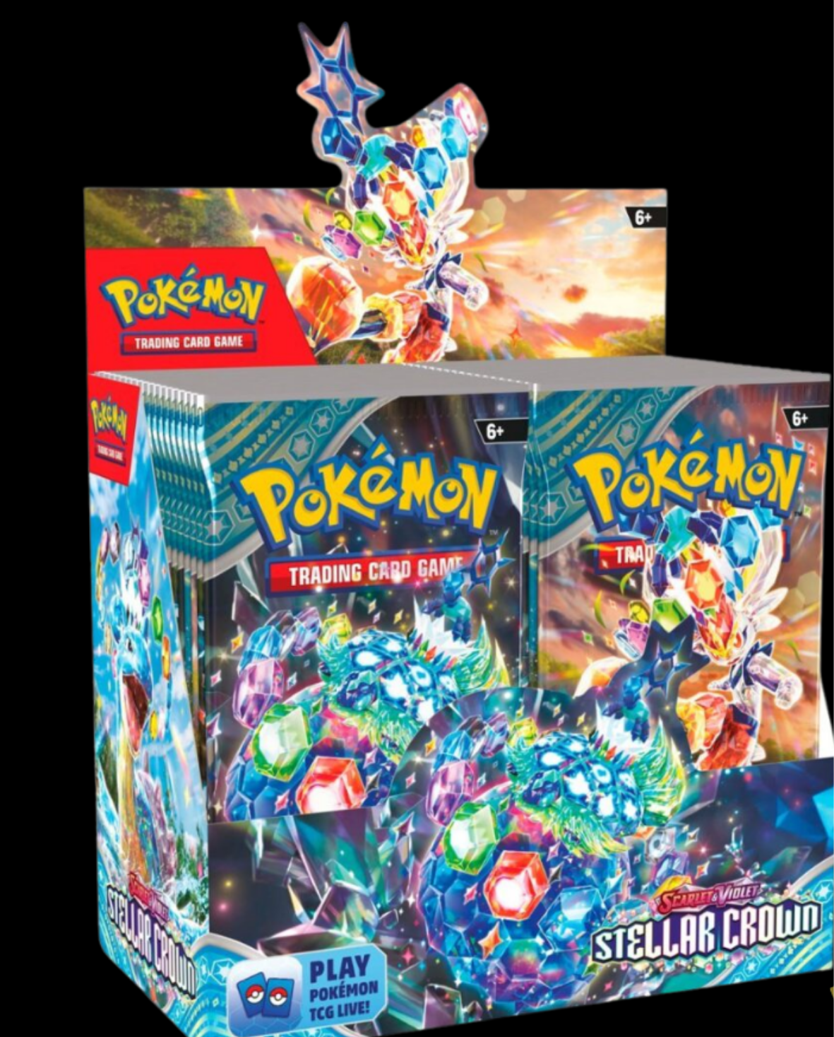 Pokémon Scarlet & Violet Stellar Crown Booster Box