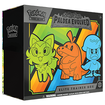 Pokémon Scarlet & Violet Paldea Evolved Elite Trainer Box