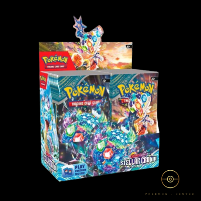 Pokémon Scarlet & Violet Stellar Crown Booster Box