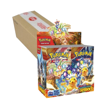 Pokémon Scarlet & Violet Surging Sparks Booster Box Case