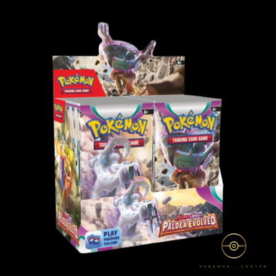 Pokémon Scarlet & Violet Paldea Evolved Booster Box