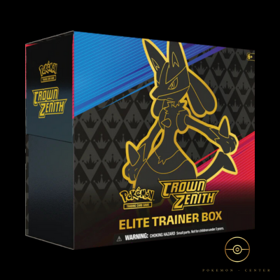 Pokémon Sword & Shield Crown Zenith Elite Trainer Box