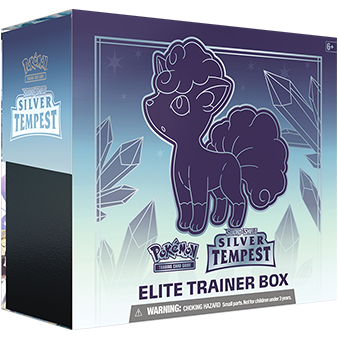 Pokémon Sword & Shield Silver Tempest Elite Trainer Box